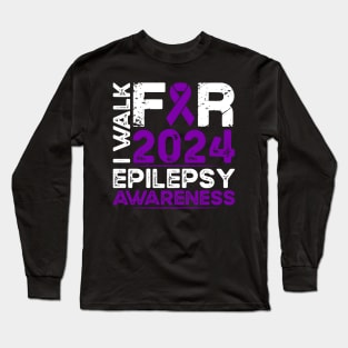 Epilepsy Awareness Walk 2024 Long Sleeve T-Shirt